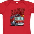 thumbnail image 4 of Inktastic Little Brother Fire Truck Boys Baby Bodysuit, 4 of 5