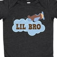 thumbnail image 4 of Inktastic Lil Bro Airplane Boys Pilot Brother Boys Baby Bodysuit, 4 of 5