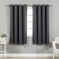 thumbnail image 6 of Best Home Fashion, Inc. Silver Grommet Top Thermal Insulated Blackout Curtain Panel (Set of 2), 6 of 7