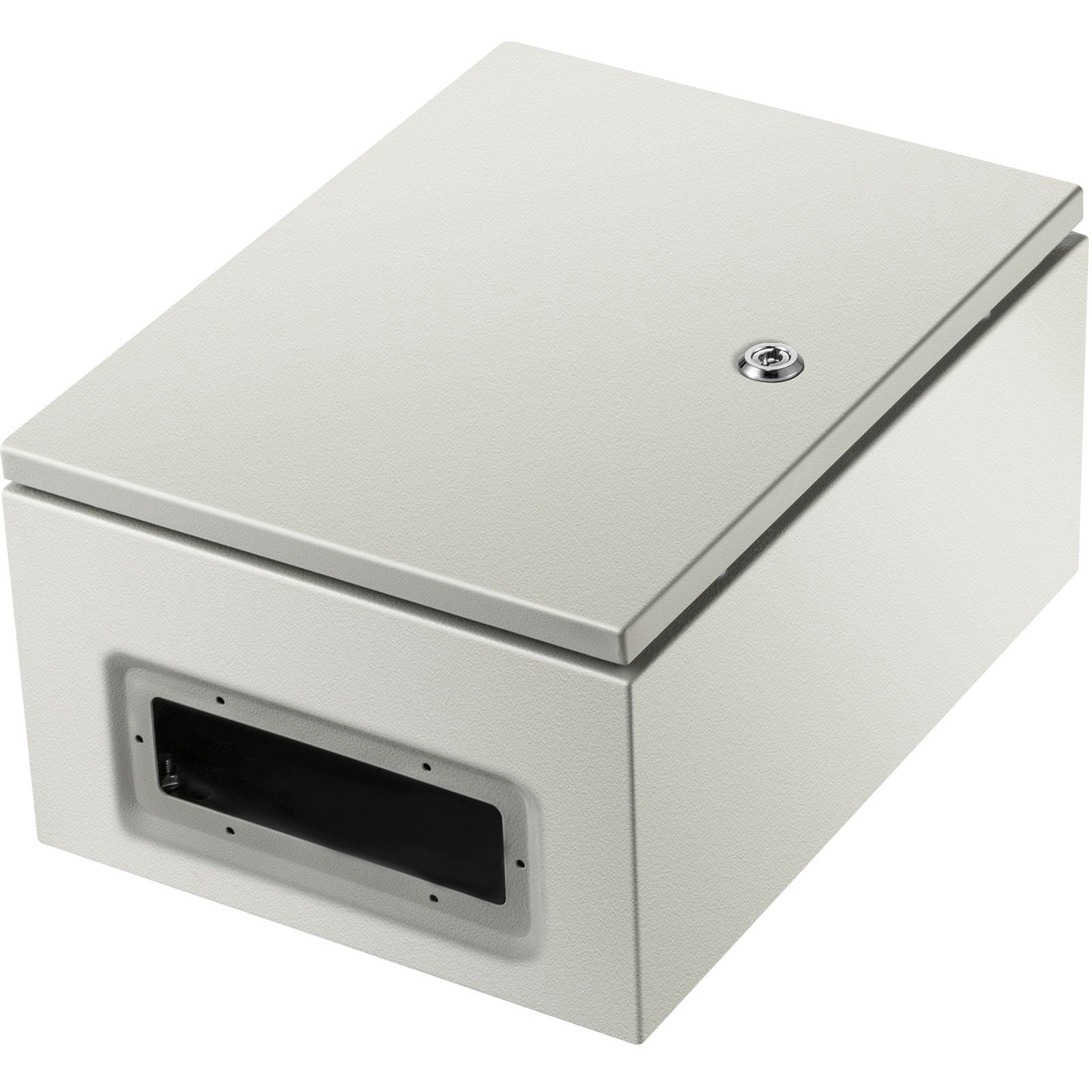 16 x 12 x 8 in NEMA Outdoor Electrical Enclosure Box, Detachable, NEMA Steel Case, IP66 Waterproof Grade, Reinforced Lock & Hinge, Safer routing, cleaner installation, and dependable power management