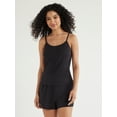 thumbnail image 3 of Joyspun Women's Ribbed Knit Sleep Camisole, Sizes S to 3X, 3 of 6