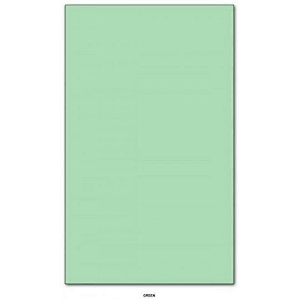 Green Color Paper 20lb. Size 8.5 X 14 Legal/Menu Size 50 Per Pack