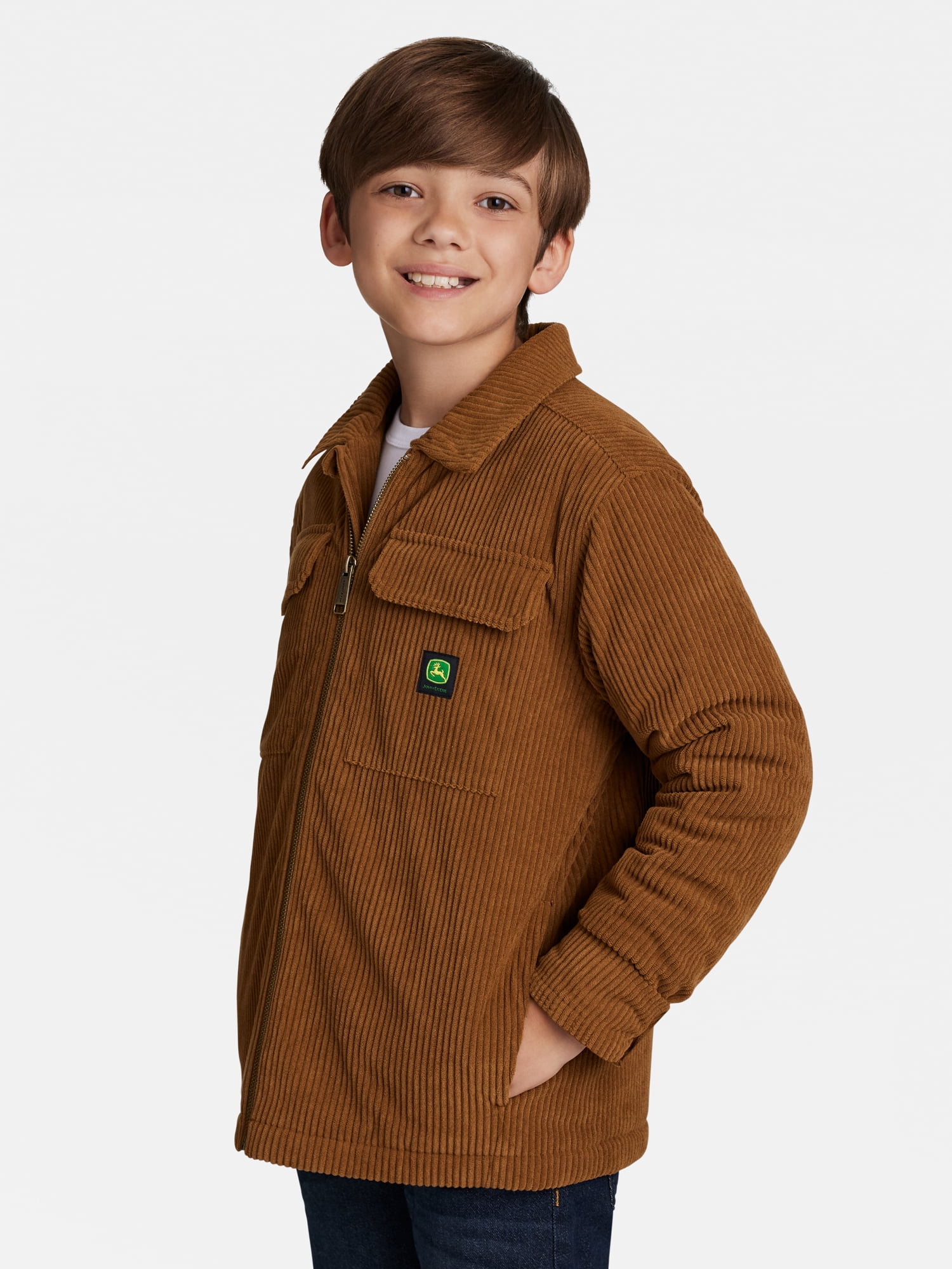 John Deere Boy's Corduroy Tractor Jacket, Sizes 4 - 16