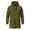 Z01-Army Green, variant on Men's Warm Winter Jacket, Hoodie with Zip, Hooded Jacket with Arm Pocket, Sweat Jacket, Windproof Trench Coat, Short Winter Coat, Comfortable Warm Men's Jackets for Leisure, Camping