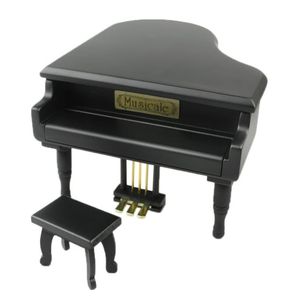 Sinzyo Wooden Piano Music Box Exquisite Gift Valentine's Day Christmas Gift for Kids Family (Tunes：You are my sunshine)