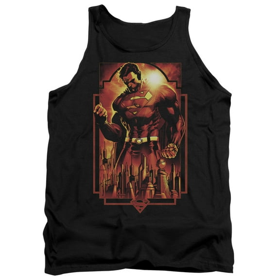 Superman - Metropolis Deco - Tank Top - Large