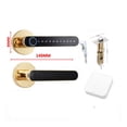 thumbnail image 2 of Door Lock, Tuya Biometric Fingerprint Smart Door Lock Password Electronic Digital Lock Keyless Entry Door Knobs lock for Bedroom Home ,Easy to Install, 2 of 7