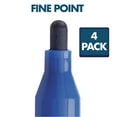 thumbnail image 3 of Quartet EnduraGlide Dry-Erase Markers, Fine Tip, Assorted  Classic Colors, 4 Pack, 3 of 6