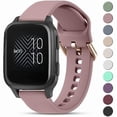 thumbnail image 1 of Chenchen 20mm Soft Silicone Strap Compatible with Garmin Vivoactive 3/3 Music, Venu 2 Plus, Venu SQ, Forerunner 245/645/55, Vivomove HR, Instinct 2S, Fenxi 7S, 1 of 1
