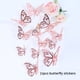 thumbnail image 5 of Pegatinas de pared de mariposas, calcomanías de pared de mariposas huecas en 3D para arreglos de bodas, festivales, decoración del hogar, 5 of 12