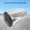 thumbnail image 3 of Bubble Foil Insulation Multi-Purpose Double Aluminium Radiator Heat Loft Wall Used For Various Purposes Such As Ceiling, Cold, 3 of 6