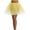 #373 Yellow, variant on Felirenzacia Women’s Short Tutu Skirt, Elastic Waist, Flared Silhouette, Layered Tulle, Women Short Dance Ballet Tutu Halloween Christmas Dress Costume