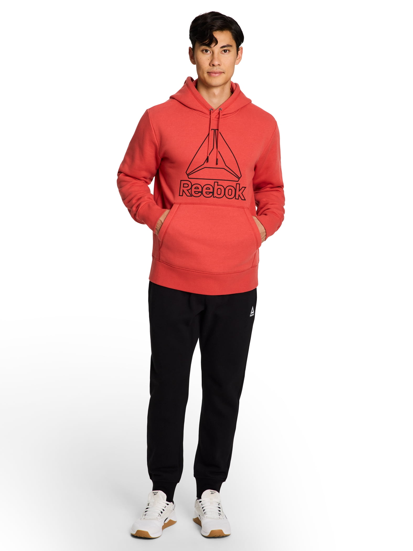 Reebok Men's and Big Men's Game Day Fleece Hoodie, Sizes XS-5XL