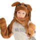 thumbnail image 1 of Gorro de invierno con bufanda, novedoso gorro de peluche con forma de animal, 1 of 5