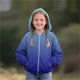 thumbnail image 5 of Chaquetas y prendas de vestir casuales con capucha de manga larga para niños y niñas, otoño e invierno, chaqueta con capucha de manga larga de polar, linda chaqueta de polar para bebé y parte superior, 5 of 5