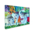 thumbnail image 2 of Trademark Fine Art 'Baby Elephant' Canvas Art by Oxana Ziaka, 2 of 3