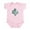 Petal Pink, variant on CafePress - PD Moreno's Halloween Ghost - Baby Light Bodysuit, Size Newborn - 24 Months