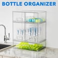 thumbnail image 4 of Tooloton Acrylic Stackable Drawers Organizer, 5-Pack for Countertop and Cabinet Storage, 2 Small + 2 Medium + 1 Large, Clear, 4 of 5