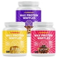 thumbnail image 2 of GriddleUps Cocoa Dots MAX Protein Waffle/Pancake Mix, Crazy Great Taste - Dietitian Formulated - 25g of Whey Protein, Keto-Friendly, Ideal Macros (Pack of 2), 2 of 5