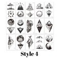 thumbnail image 2 of Cuadros Decorativos 15 uds, tatuaje adhesivo para brazo, tatuajes geniales impermeables, tatuaje de dibujos animados 3D para hombres y mujeres Wdftyju embutido en tela, 2 of 4