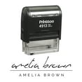 thumbnail image 1 of Printtoo Self Inking Dater Stamp With Posted Text Office Stationery Document Date Rubber Stamp-Black, 1 of 6