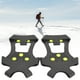 thumbnail image 4 of Tacos Para Hielo, Tacos De Tracción Para Nieve Y Hielo Profesionales Livianos, Senderismo Antideslizante Universal Sobre Nieve Y Trotar Sobre Hielo Caminar Para Escalar, 4 of 8