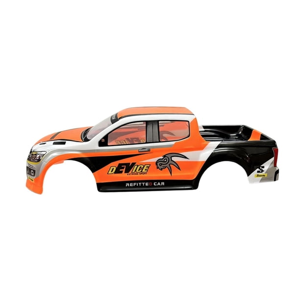 Carcasas de carrocería para coche RC compatibles con 1:10 Accesorio ligero Fácil instalación Profesional Reemplazo directo Cubierta de carcasas de Naranja