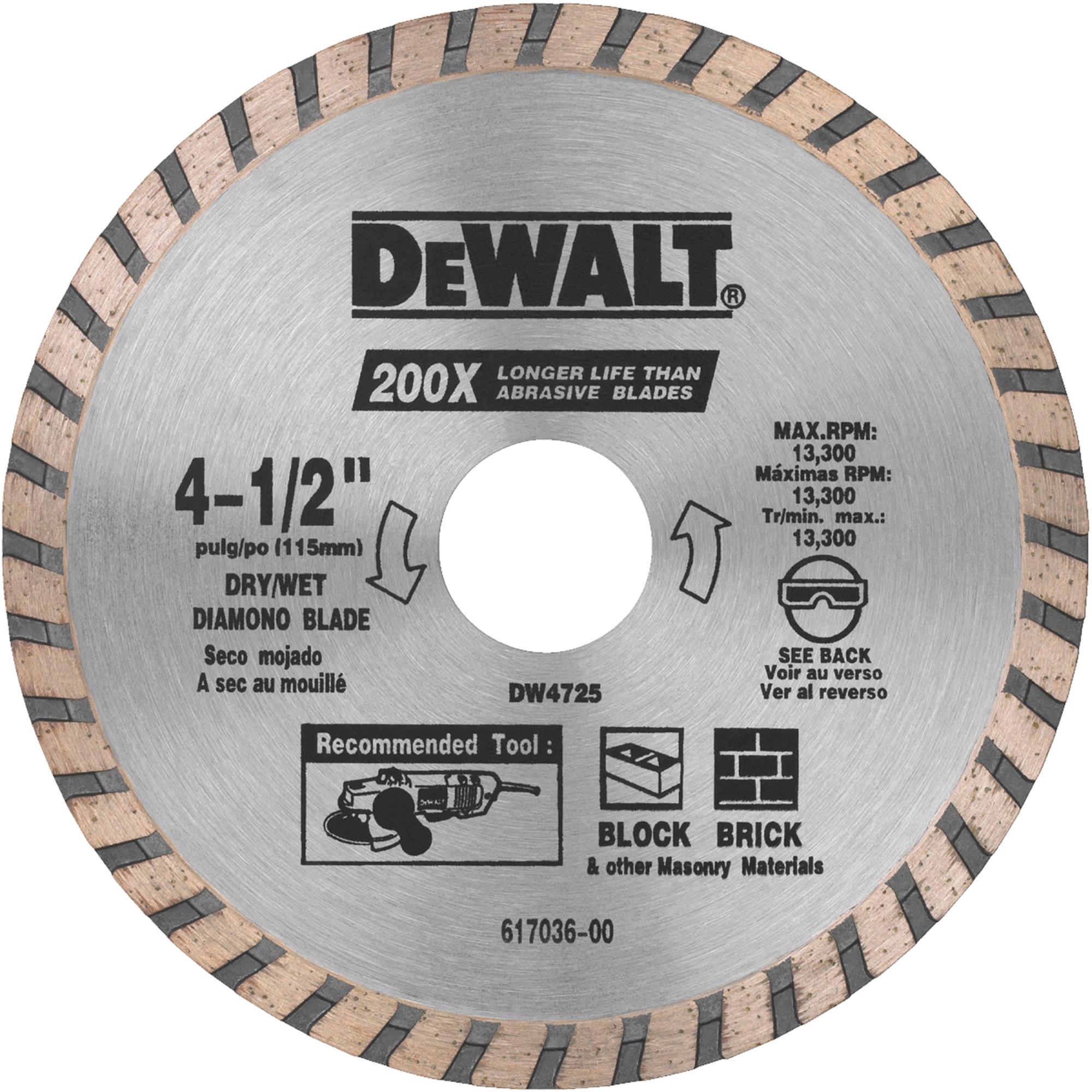 DeWalt HP Diamond Blade - Walmart.com