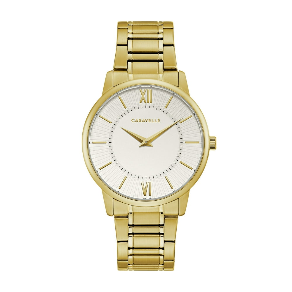 CARAVELLE Designed by Bulova - Caravelle Designed by Bulova Men's Gold