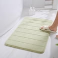 thumbnail image 4 of Alfombra de de goma antideslizante Alfombrillas de pedestal absorbentes Verde Gloria Alfombra de baño, 4 of 9