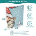 thumbnail image 5 of Gnome Trees Snow 3 Ring Binders 1.5 inch Hardcover File Folders with Interior Pockets A4 Size Organizer for School Office Hospital, 5 of 8