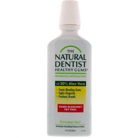 The Natural Dentist Healthy Gums Antigingivitis Antiplaque Rinse