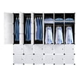 thumbnail image 4 of Zimtown Portable Wardrobe 30-Cube DIY Closet Cabinets Shelves Clothes Storage Organizers for Books, Toys,Clothes, 4 of 8