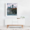 thumbnail image 2 of Niagara Falls from NY 04 - Niagara Falls New York Photography Cityscape Autumn Waterfall Skyline Architecture Travel Poster Scenic White Framed Wall Art Print 18 x 24 inches, 2 of 3