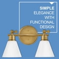 thumbnail image 2 of 51182HB Hinkley Lighting Arti - 2 Light Bath Vanity In Transitional Style-10 Inches Tall and 16 Inches Wide-Heritage Brass Finish, 2 of 10