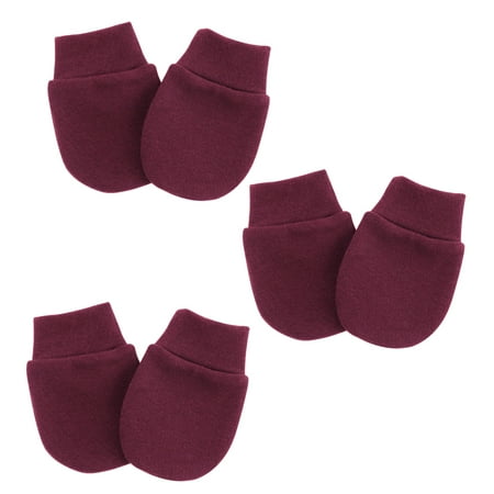

Newborn Anti Scratching Mittens Breathable Cotton Baby Gloves Kids for Protection Face Scratch Gloves Skin-friendly Mitt