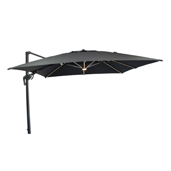10 Feet Cantilever Umbrella With Lights