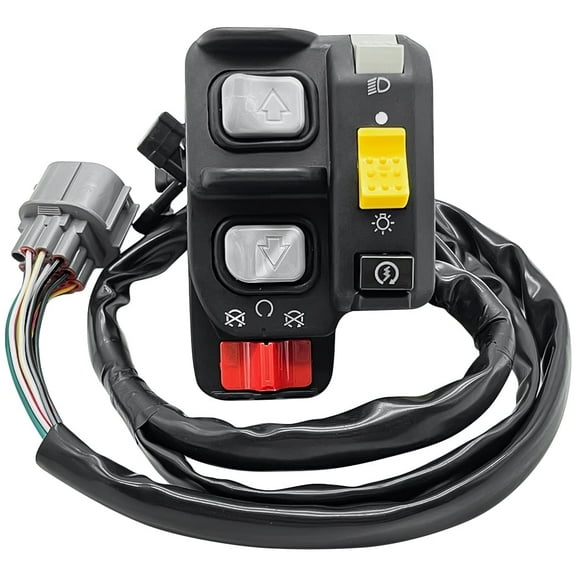 MATI Handlebar Electric Shift Switch Start Headlight for Honda TRX420 TRX420FA TRX420FPA Rancher 420 2009-2014
