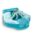 thumbnail image 1 of Anillo de natación Mambobaby Flotador de natación para bebés no inflable Flotador de natación para bebés suave e impermeable Entrenador de natación agradable para la piel con flotador de cola para beb, 1 of 8