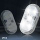 thumbnail image 2 of Muyoka 4 luces LED para interior de coche con 6 LED brillantes, luz de lectura nocturna, lámpara de ambiente de coche recargable por USB, luz de atracción de coche LED táctil para comprobar el estado Muyoka Hogar, 2 of 6