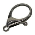 thumbnail image 3 of 10x aleación de langosta cierres llavero anillos para manualidades de bricolaje Negro Zulema Broches de garra de langosta, 3 of 8