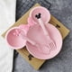 thumbnail image 2 of Cartoon Bowl Tableware Set Dishes Dinner Feeding Plate Pink, 2 of 5