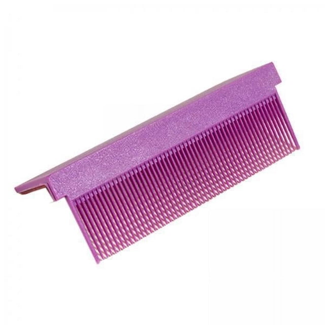 4x Alisador De Pelo Accesorio De Peine Herramienta De Peinado De Peluquero Accesorio Para Desenredar Violeta