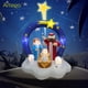 thumbnail image 5 of Inflable de Navidad Artego Nacimiento Pesebre Belén Navideño 1.7m con 5 personajes, 5 of 7