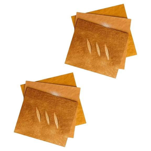 6/10Pcs Artisanal Bread Gift Wrap Collection Thick Tear Resistant Paper Suitable For Birthdays Anniversaries Baby Showers