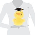 thumbnail image 6 of Small Duck Plush with Cap and Tassel, Black and Yellow, Graduation by Way To Celebrate, 6 of 6