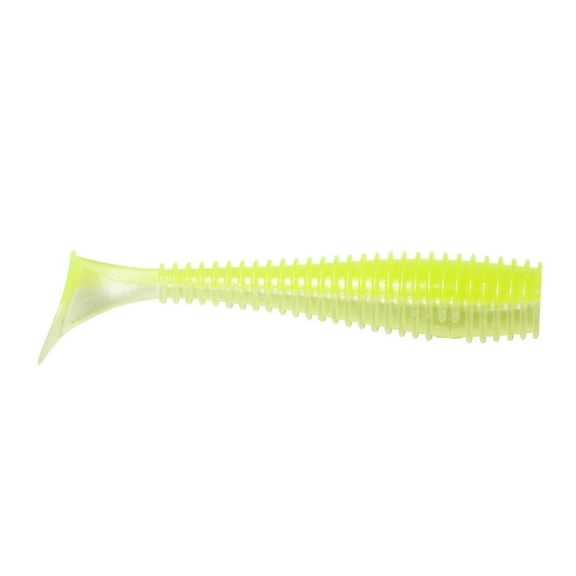 Finesse Swimbait - 8 Pack - Chartreuse Shad - 3"