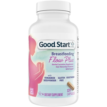 UPC: 0050000136902 | Good Start by Gerber Herba+B2:B15l Lactation Supplement with Fenugreek Seed Powder Breastfeeding Flow Plus 120 Capsules