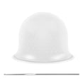thumbnail image 1 of Highlighting Silicone Cap, Reusable Salon Dye Silicone Cap with Hooks for Coloring Highlighting Hair, 1 of 4