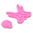 thumbnail image 1 of Silicone Molds, Lovely Antler Shape Nonstick Design Silicone Fondant  Wide Application Multifunctional Reliable  For Home For Bakery, 1 of 8